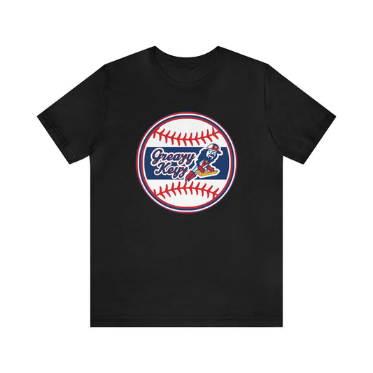 Greazy Keyz Baseball blue stripe Unisex Jersey Short Sleeve Tee