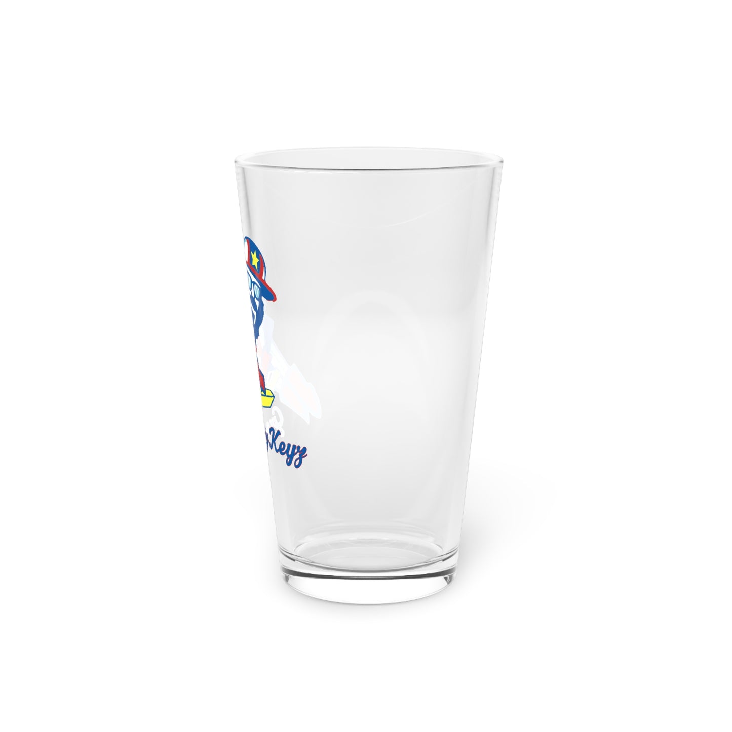 GreazyKeyz Ballers Pint Glass, 16oz