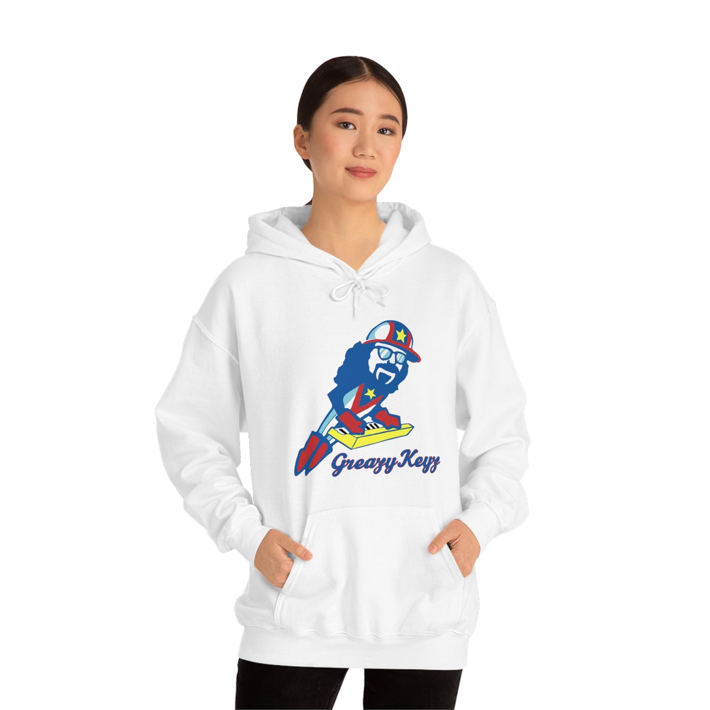 Cannonballers Greazy Keyz Unisex Heavy Blend™ Hooded Sweatshirt