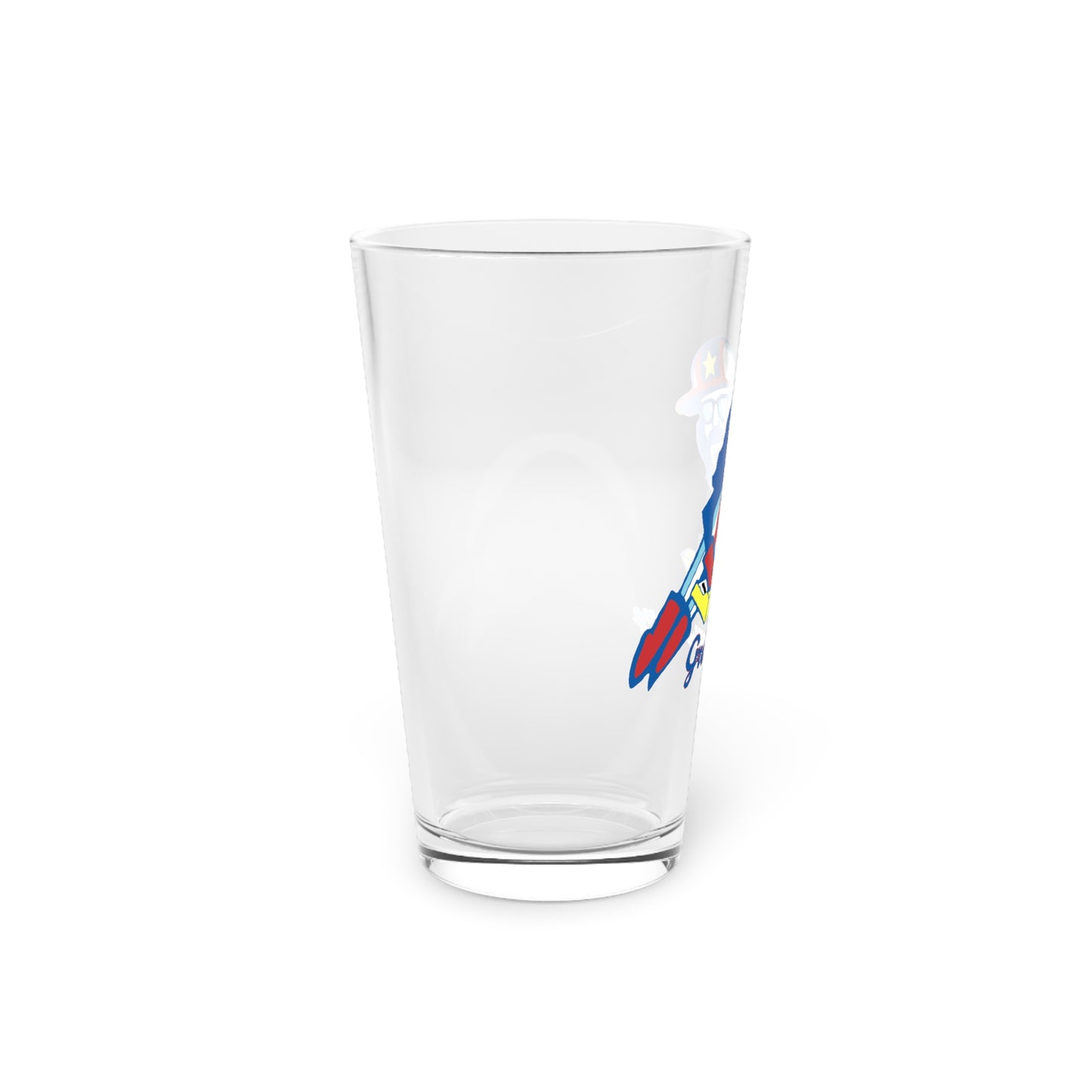 GreazyKeyz Ballers Pint Glass, 16oz