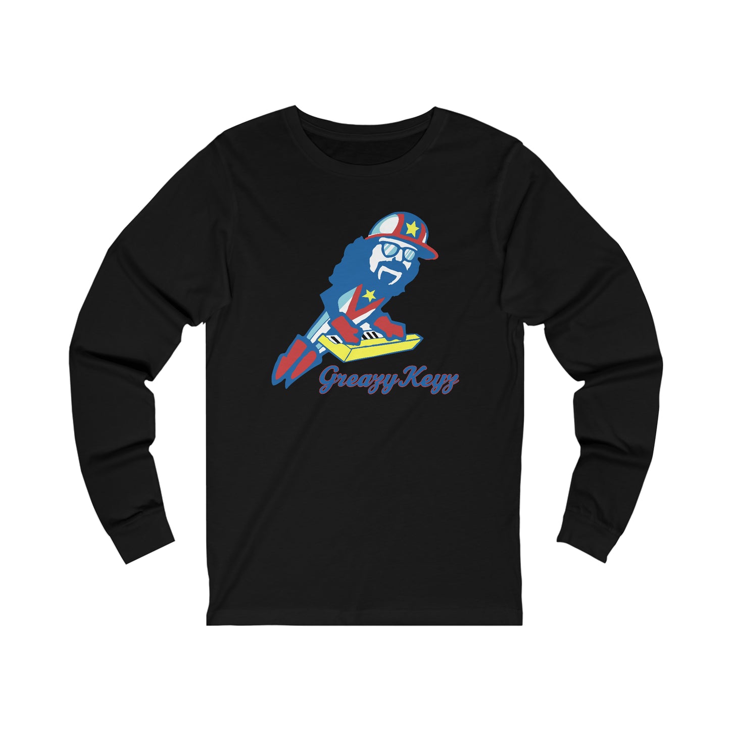 Cannonballers Greazy Keyz Unisex Jersey Long Sleeve Tee