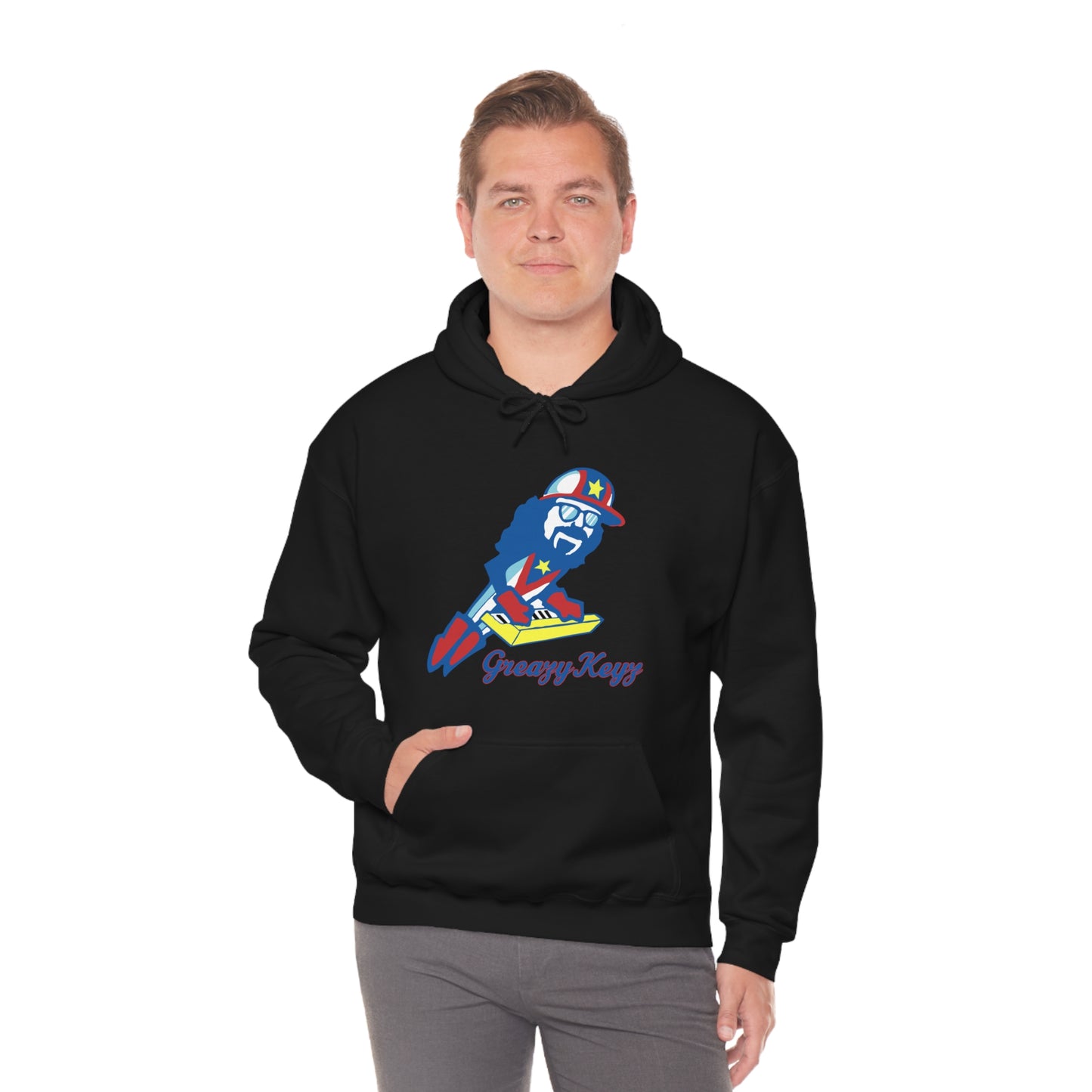 Cannonballers Greazy Keyz Unisex Heavy Blend™ Hooded Sweatshirt