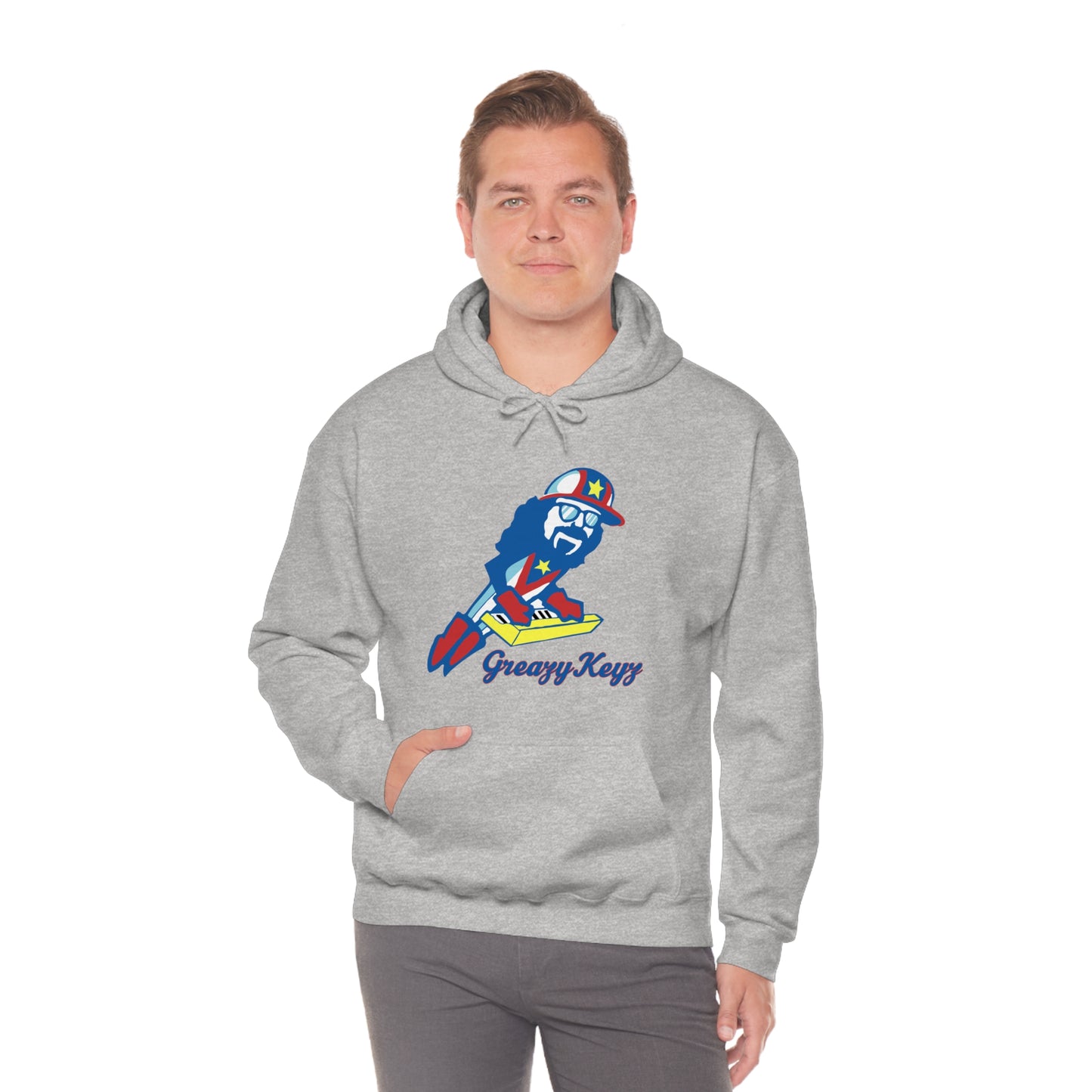 Cannonballers Greazy Keyz Unisex Heavy Blend™ Hooded Sweatshirt