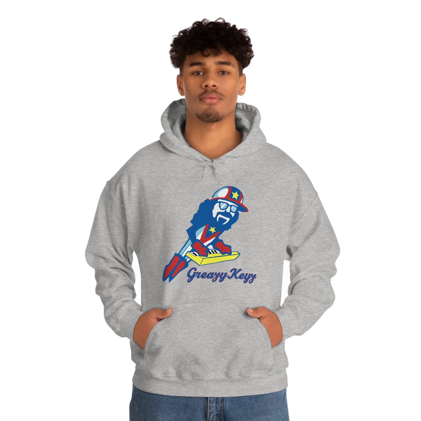 Cannonballers Greazy Keyz Unisex Heavy Blend™ Hooded Sweatshirt