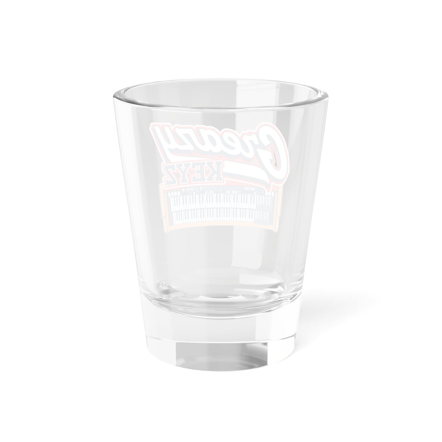 Greazy Keyz Shot Glass, 1.5oz