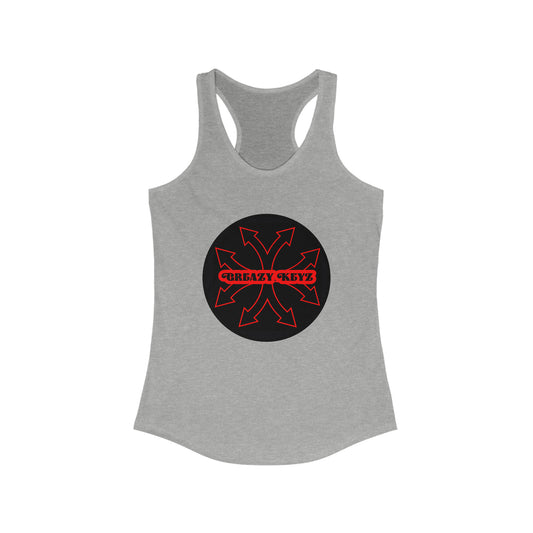 Greazy Keyz arrows Women's Ideal Racerback Tank