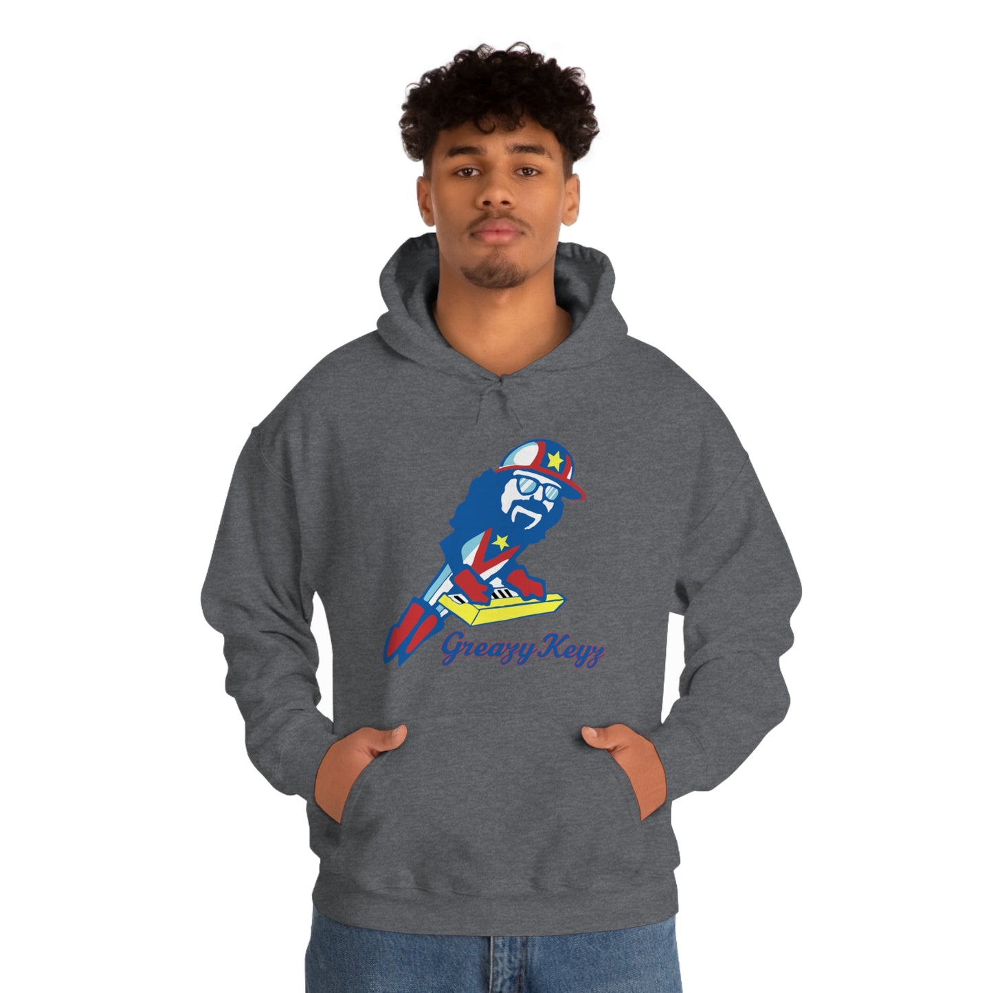 Cannonballers Greazy Keyz Unisex Heavy Blend™ Hooded Sweatshirt