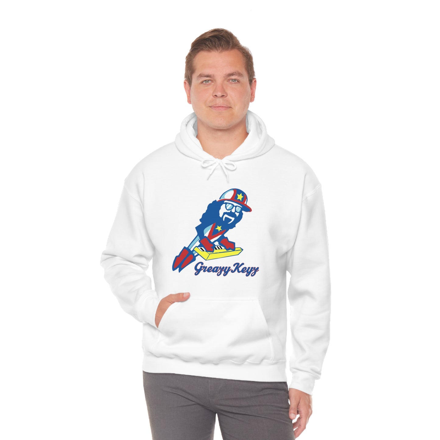 Cannonballers Greazy Keyz Unisex Heavy Blend™ Hooded Sweatshirt