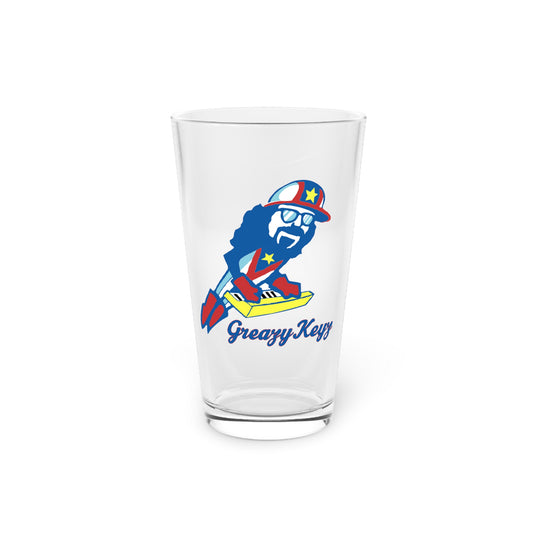 GreazyKeyz Ballers Pint Glass, 16oz