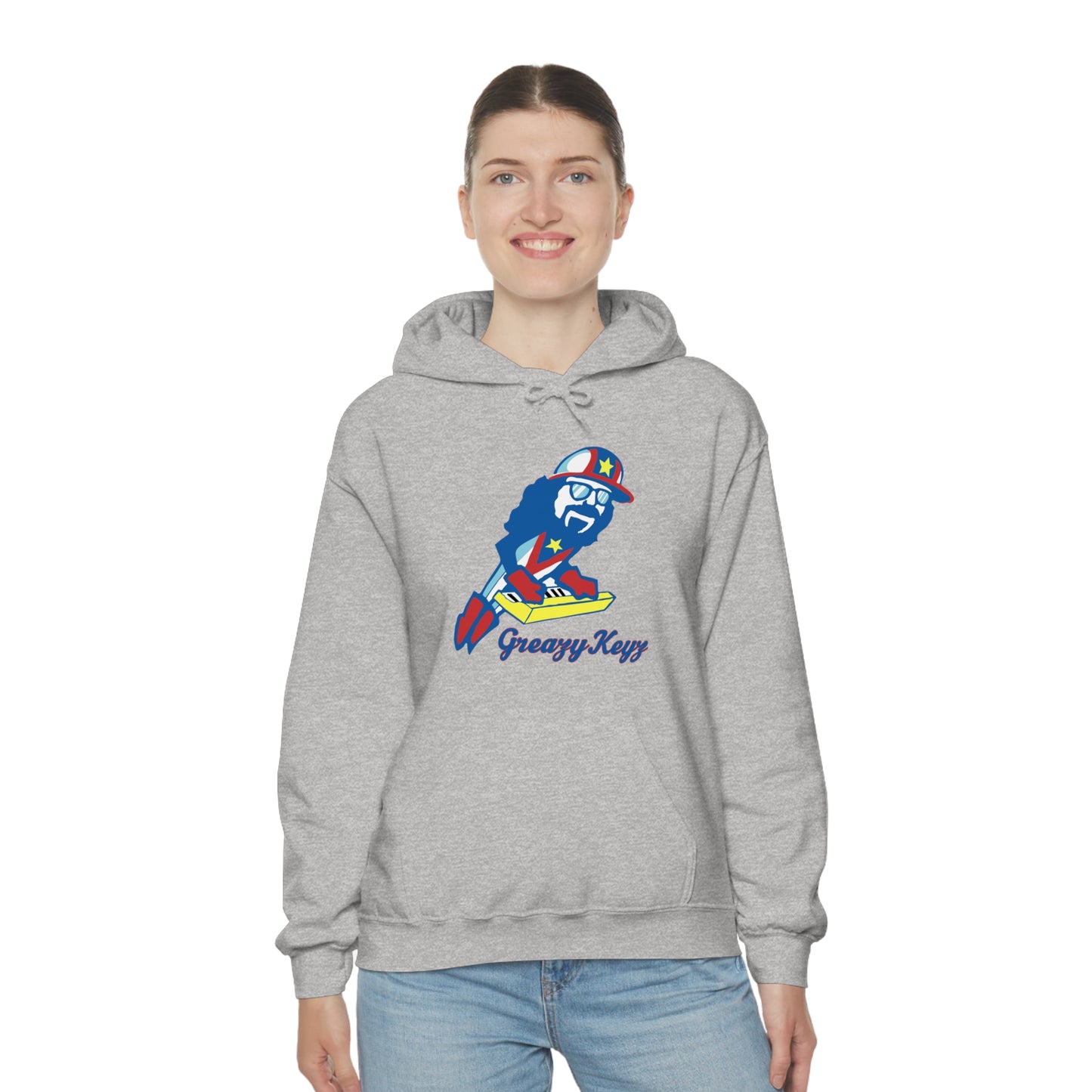 Cannonballers Greazy Keyz Unisex Heavy Blend™ Hooded Sweatshirt