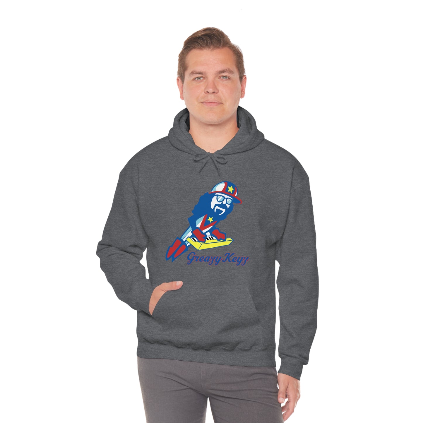 Cannonballers Greazy Keyz Unisex Heavy Blend™ Hooded Sweatshirt