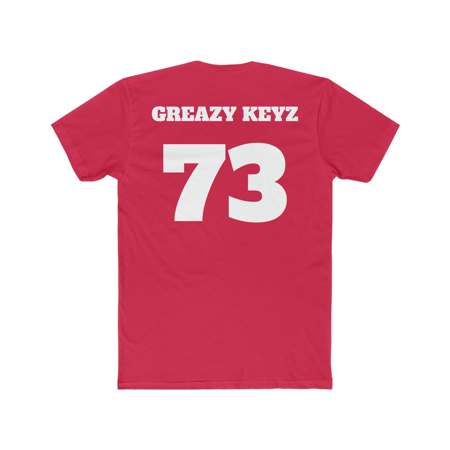 Greazy Keyz Checkers Men's Cotton Crew Tee