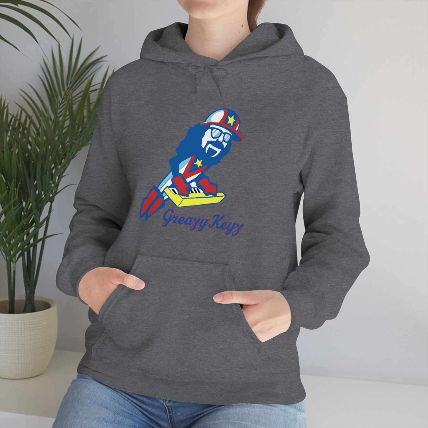 Cannonballers Greazy Keyz Unisex Heavy Blend™ Hooded Sweatshirt