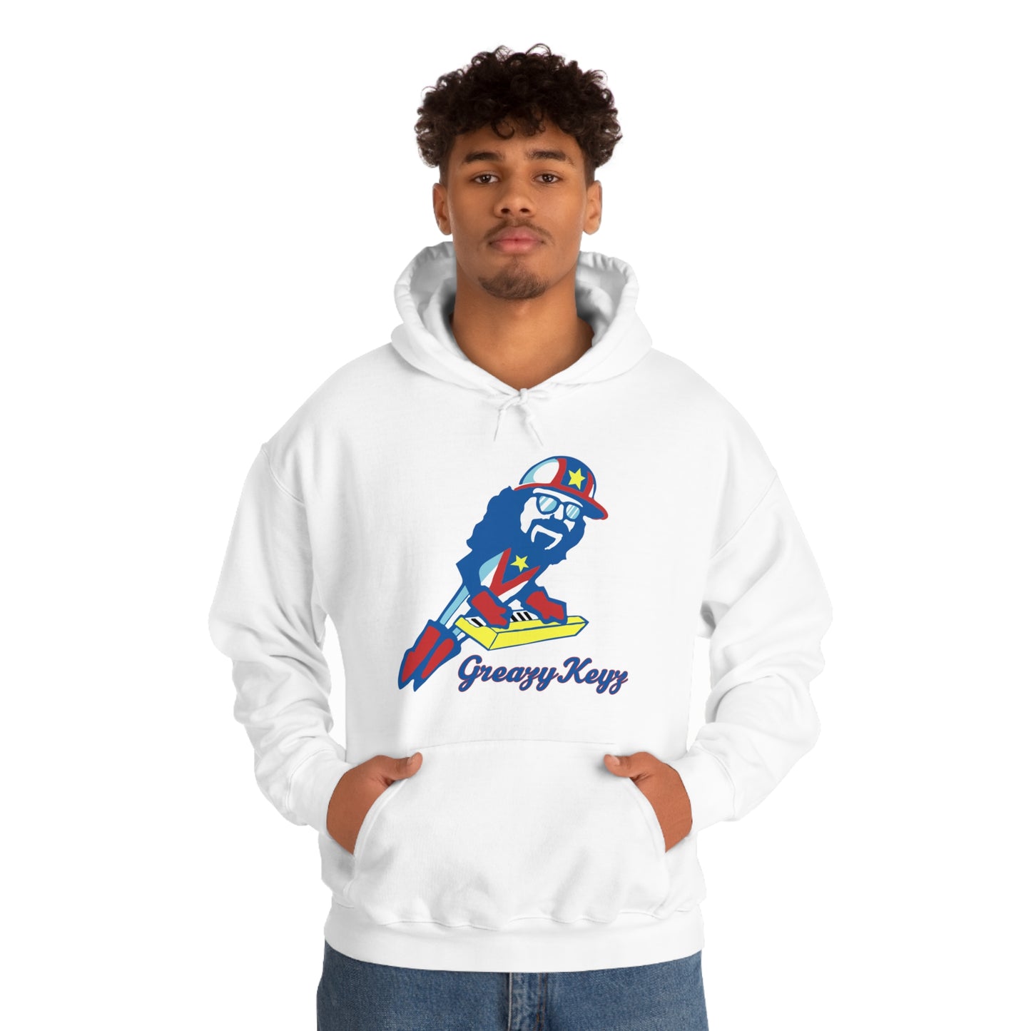 Cannonballers Greazy Keyz Unisex Heavy Blend™ Hooded Sweatshirt