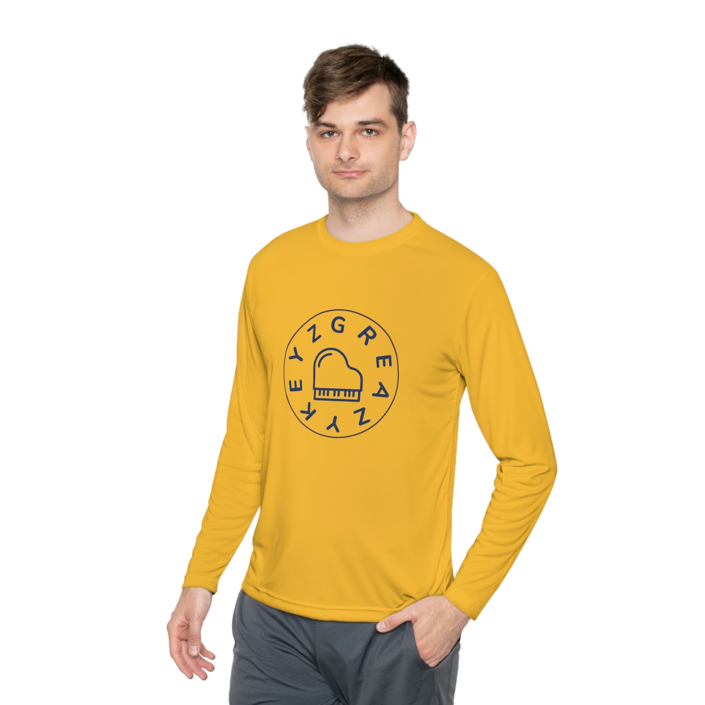 Greazy Keyz circle Unisex Lightweight Long Sleeve Tee