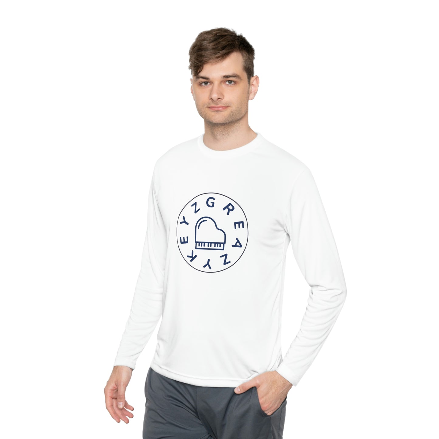 Greazy Keyz circle Unisex Lightweight Long Sleeve Tee