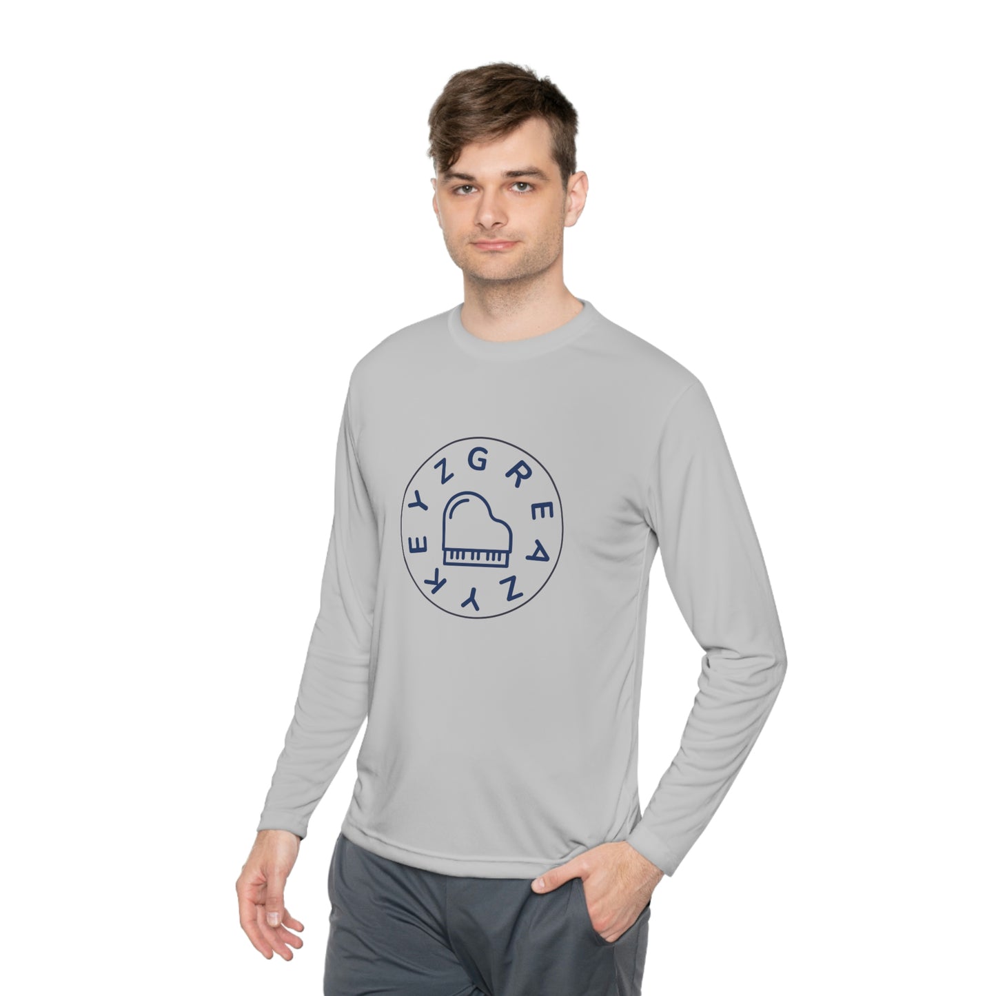 Greazy Keyz circle Unisex Lightweight Long Sleeve Tee