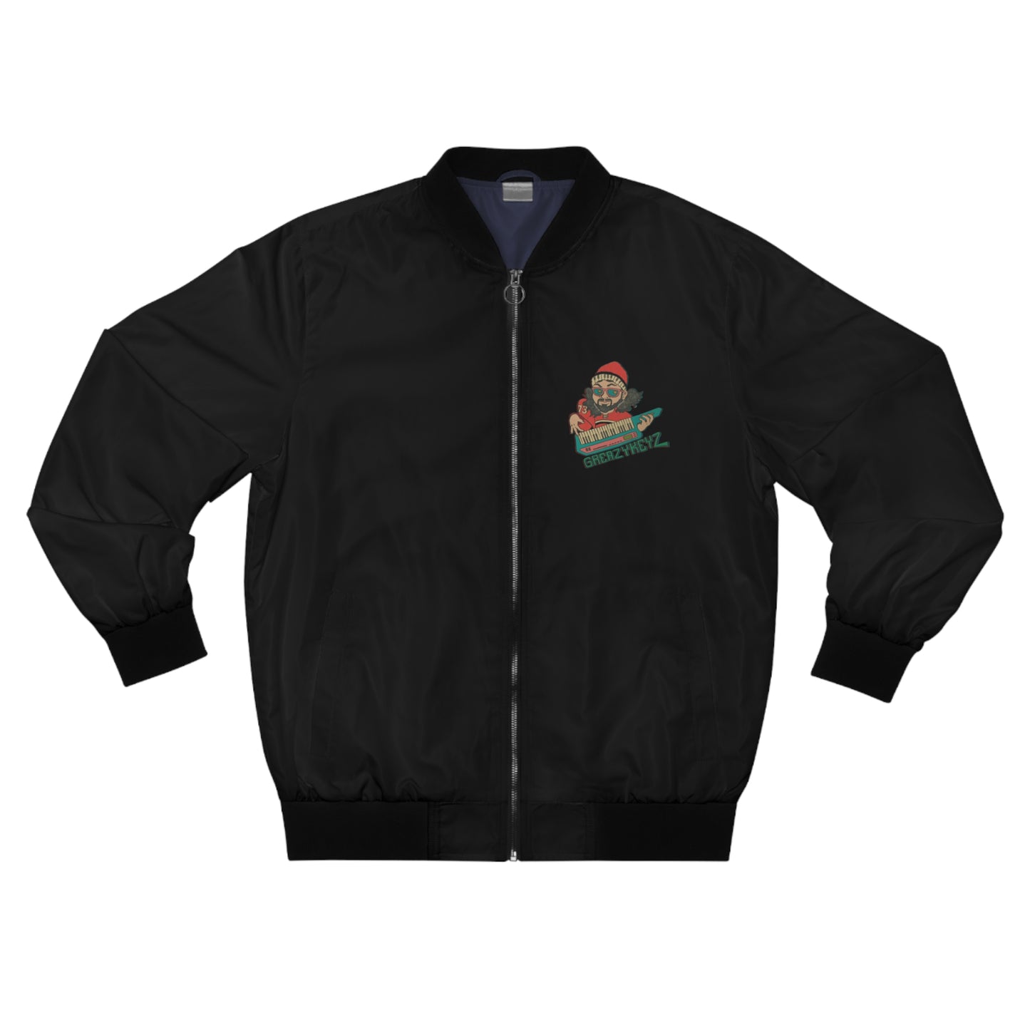 Greazy Keyz Doomsday Soirée designed Men's Bomber Jacket (AOP)