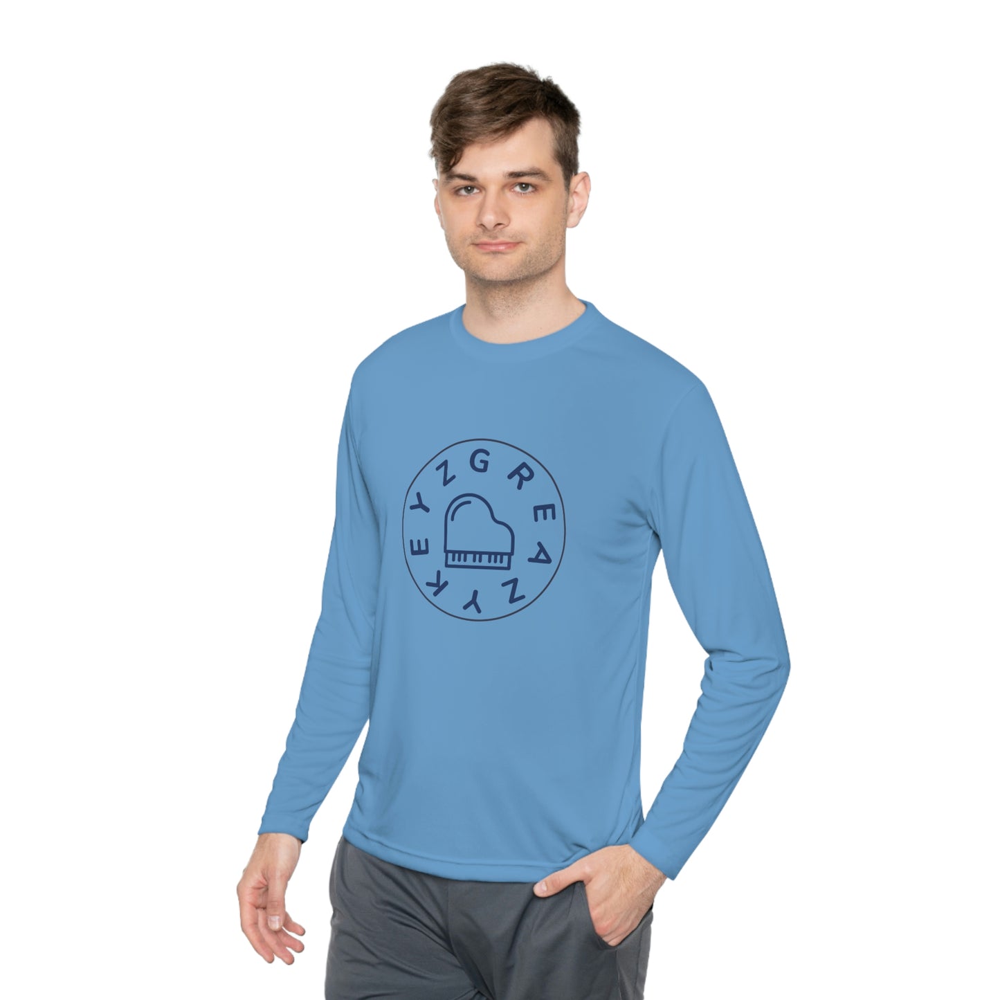 Greazy Keyz circle Unisex Lightweight Long Sleeve Tee